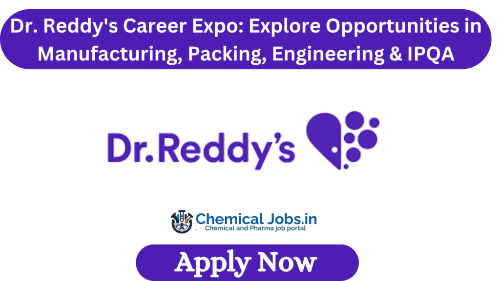 Dr. Reddy's Career Expo