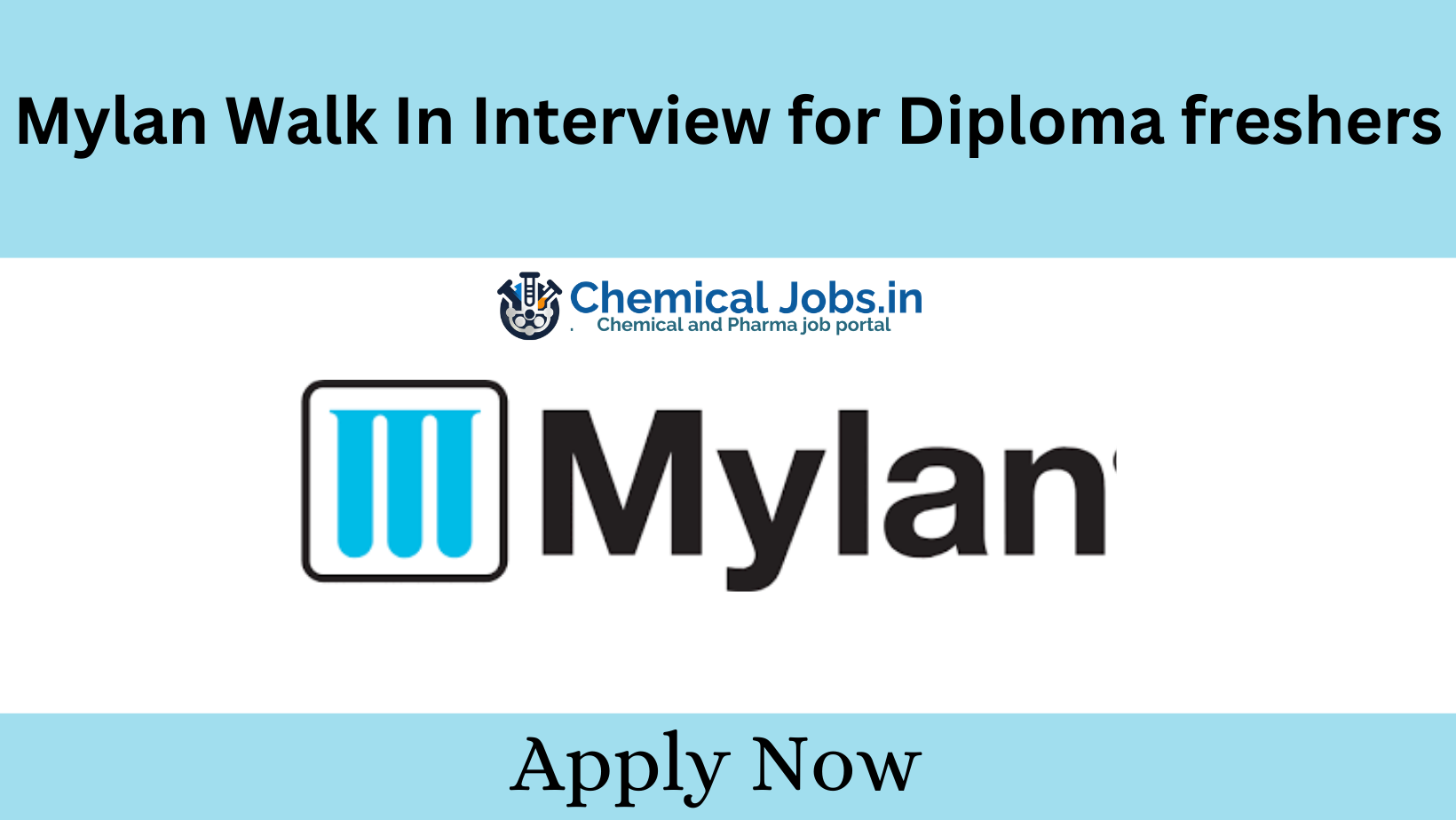 Mylan Walk In Interview